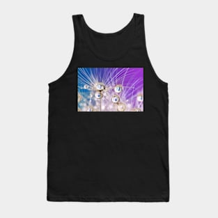 Violet Dandelion Sparkles Tank Top